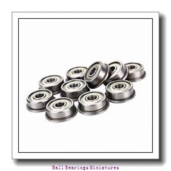 3mm x 8mm x 4mm  ZEN 693-2z-zen Ball Bearings Miniatures #2 image