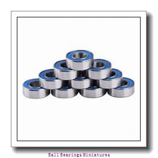 1.5mm x 6mm x 2.5mm  ZEN f601x-zen Ball Bearings Miniatures #1 image
