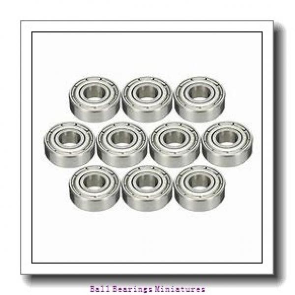1.5mm x 5mm x 2.6mm  ZEN 691x-2z-zen Ball Bearings Miniatures #2 image